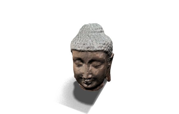 Buddha Head Sculpture